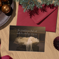 The Word Became Flesh and Dwelt Among Us Christmas Card