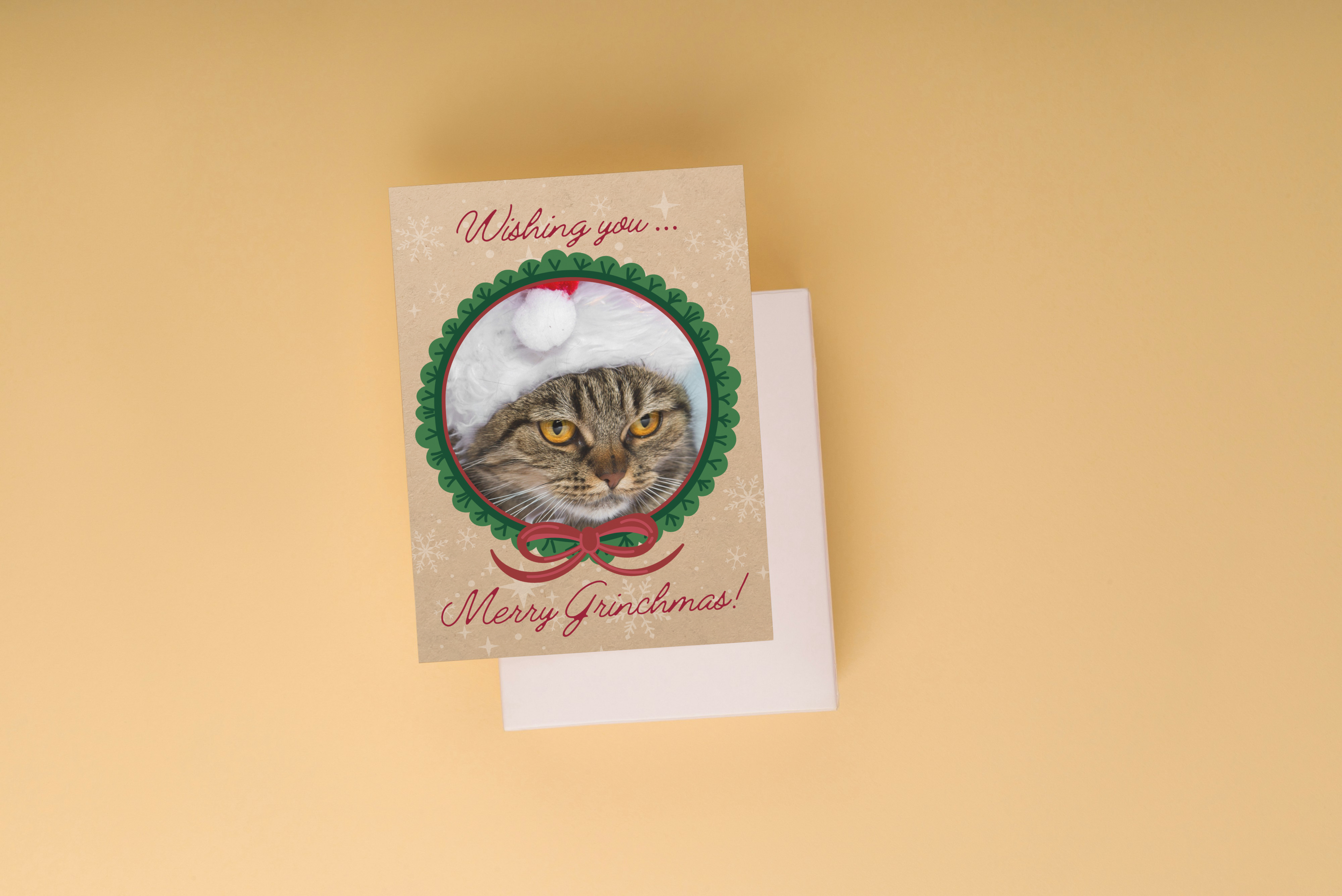 Wishing you Merry Grinchmas Christmas Card